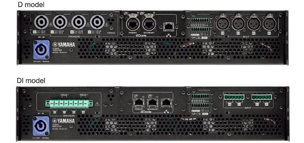 新型网络功放PC系列D/DI型号：通过集成强大的矩阵功能和Dante连接方式，提供高灵活性和可扩展性